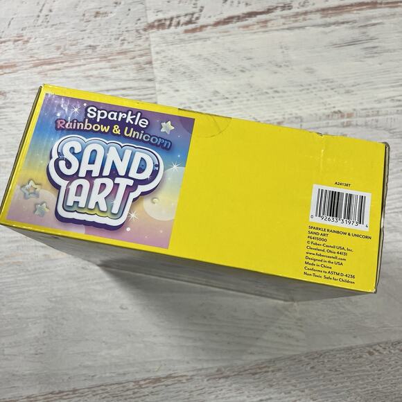 Creativity For Kids Sparkle Rainbow & Unicorn Sand Art - NEW SEALED - Picture 3 of 3